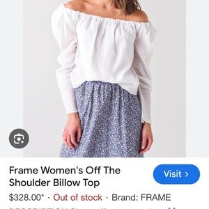FRAME DENIM shirt xs